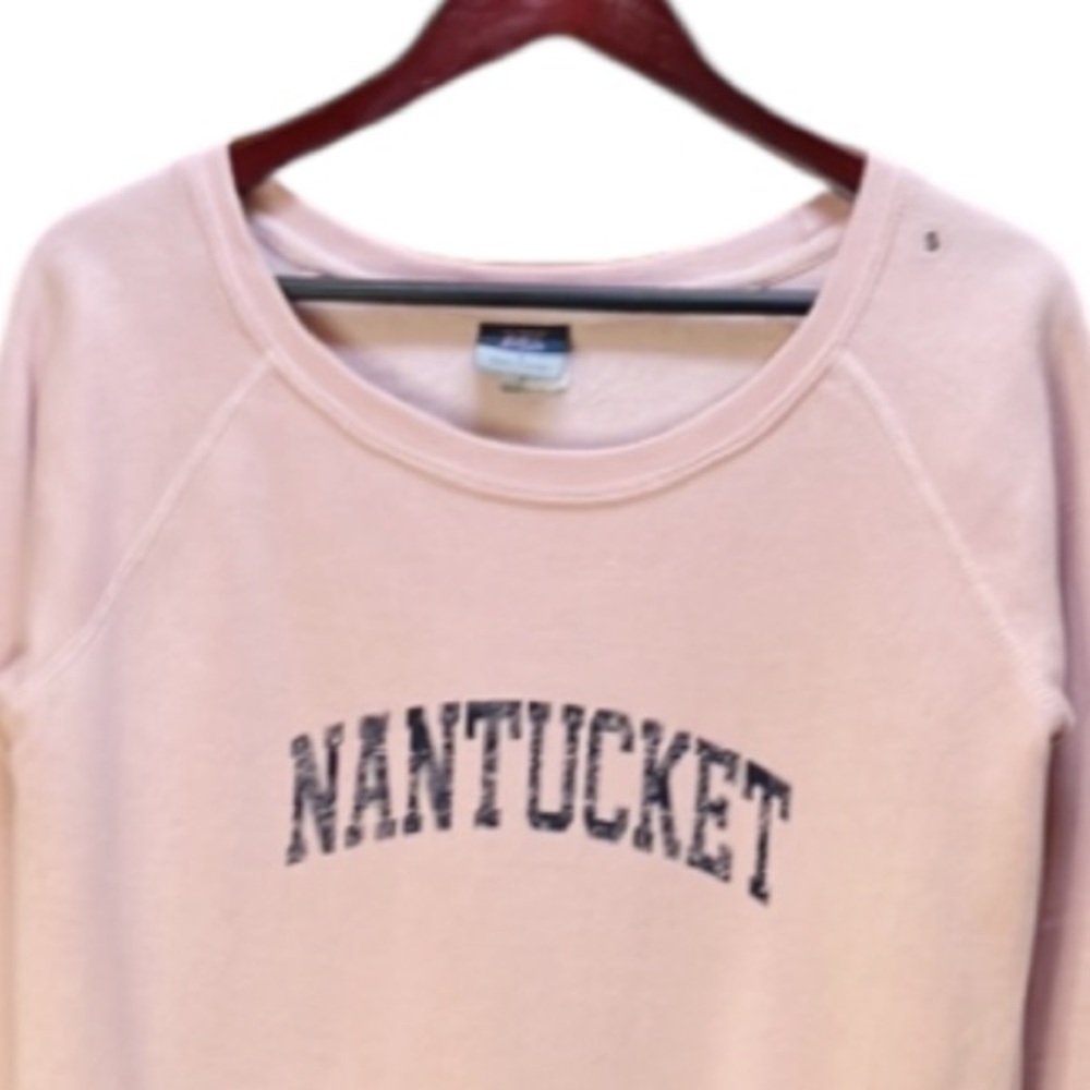 Nantucket Sweatshirt Crewneck popover, Dusty-pink / Size S / NWT - Picture 11 of 12